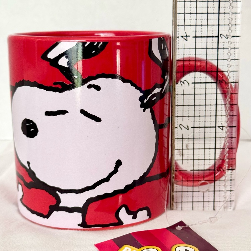 Westland Giftware Snoopy Face Red Mug Peanuts - Picture 7 of 12